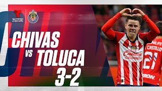 Highlights amp Goles  Chivas vs Toluca 32  Telemundo Deportes [upl. by Ogdon820]