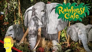 Rainforest Cafe Niagara Falls  Animatronics amp Thunderstorms [upl. by Swartz]