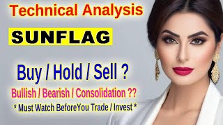 Sunflag Iron And Steel Analysis Will the Downtrend Reverse Soon [upl. by Sielen]