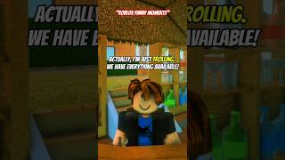 Roblox Funny Moments  Got Trolled roblox robloxfunny mm2funny robloxmemes funnyroblox mm2edit [upl. by Elimaj]