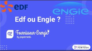 EDF et Engie quelles différences [upl. by Dimond]