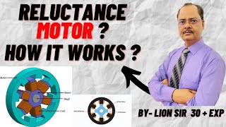 Reluctance Motor  Reluctance Motor in Hindi  Reluctance Motor Working  What is Reluctance Motor [upl. by Burnsed]