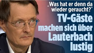 Lauterbach öffentlich bloßgestellt 🚨 Gesundheitsminister im TV als abhängig erklärt💥 [upl. by Elnukeda]