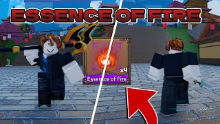 How You Can Get Essence Of Fire Fast  Showcase AXE and Knife  King Legacy [upl. by Martelli]