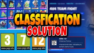 Tout Savoir sur la Classification Fortnite Solution 200 Skins Banni [upl. by Efi439]