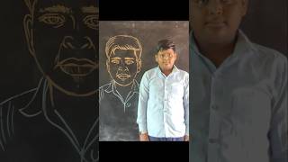 Sketch on the blackboard  Drawing rajendraarts shorts [upl. by Pan496]