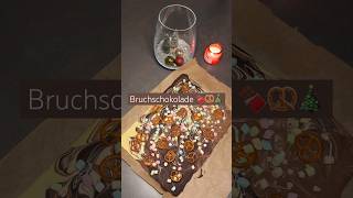 Bruchschokolade selber machen🍫🎄shortvideo christmas chocolate food viralvideo trending fyp [upl. by Mcgaw110]