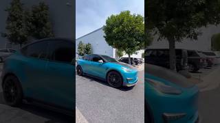 WRAPPED TESLA MODEL Y ON LEXANI [upl. by Evelin]