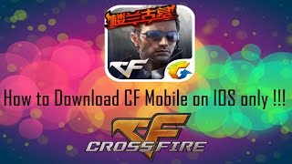 NEW How to Download CrossFire Legends China  IOS only [upl. by Elburr]