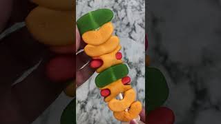 Gummy Candy Kabob 🌭🥒🧀 shorts satisfyingvideo asmr candy [upl. by Teik156]