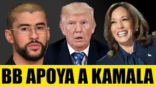 BOOM ¡BAD BUNNY APOYA A KAMALA y Trump estalla en cólera [upl. by Nawak]