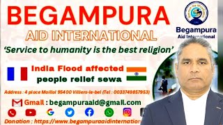 Begampura Aid International flood affected people relief sewabai [upl. by Winters365]