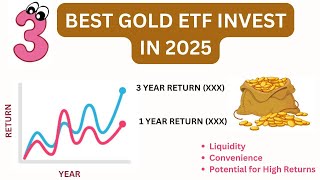 Best Gold ETF  Best Gold ETF to buy  Best Gold ETF for long term investment [upl. by Nnarual]