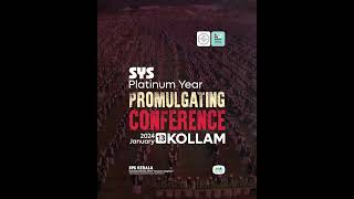 SYS Platinum YearPROMULGATING CONFERENCE2024 January 13  KollamSYSPlatinumYear [upl. by Yanetruoc986]