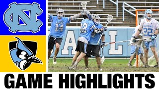 9 Johns Hopkins vs 15 North Carolina Lacrosse Highlights  2024 College Lacrosse  NCAA Lacrosse [upl. by Adnilav]