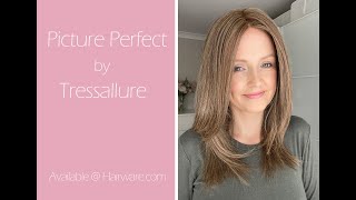 Hairware Tressallure Picture Perfect Shade Colour 12R Wig Review [upl. by Norym]