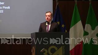 Mafia Draghi quotItalia sia guida in Europa nel contrastoquot [upl. by Adohr96]