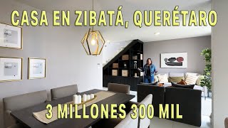 Casa en Zibatá Querétaro con habitación en PB 3 millones 300 mil pesos  Q2F219 [upl. by Conn413]