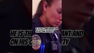 Bad police behavior👎🏽linestepperchallenge changetheculture firstamendmentauditor bluecrickets [upl. by Nissie]