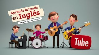 ¡Aprende inglés la familia 🎵 Descubre y canta los familiares en inglés 🇬🇧👨‍👩‍👧‍👦 [upl. by Trace]