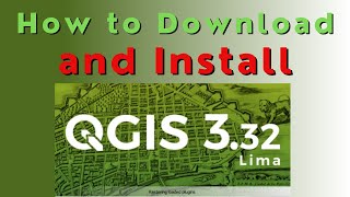 QGIS Software Download and Installation [upl. by Yarised]