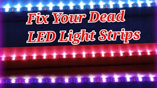 WHY YOUR LED LIGHTS WONT TURN ON [upl. by Otrevire51]