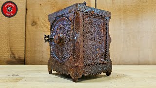 Whats in the box 1890s Safe Restoration [upl. by Juditha909]