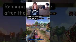 Smite Aphrodite OneShot FakeLaugh GamerLife MomStreamer FunnyMoments EpicFail Shorts [upl. by Anaitak]