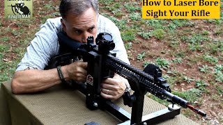 How to Laser Bore Sight a Rifle [upl. by Golden]