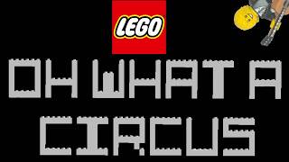 Oh What A Circus Evita  Lego Animation [upl. by Leirraj]