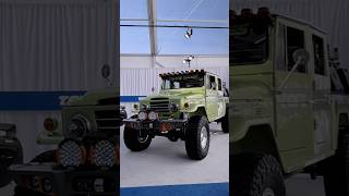 Stunning Custom Land Cruiser Build at SEMA Show 2024 toyota 4x4 fj40 semashow [upl. by Lad279]