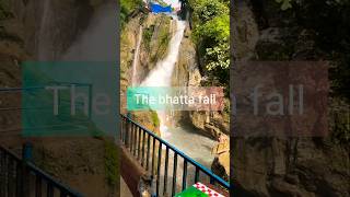 How to enjoy bhatta fall nature shorts viralshorts bhattafall massuri waterfall [upl. by Ailhad]