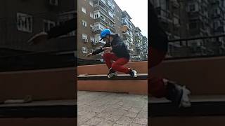 Patinaje freestyle en Moratalaz freestyle patinajeurbano street rollerblading aggressive free [upl. by Nalod]