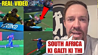 Ab De Villiers shocking statement on Suryakumar Yadav controversial catch after SA lost the WC FINAL [upl. by Irene]