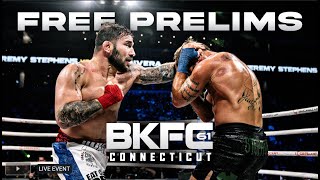 🔴 LIVE BKFC 61 Prelims  Full Bare Knuckle Fighting Championship Event on Fubo Sports boxing [upl. by Ahsinek487]