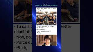 Tu sais pourquoi Harry Potter chuchote  pourtoi mdr humour blague drole viral [upl. by Caputo994]