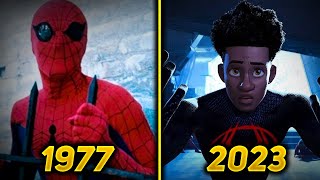 EVOLUTION of SPIDERMAN 19772023 [upl. by Nailluj216]