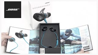 Bose SoundSport Wireless – Unboxing  Setup [upl. by Chema]