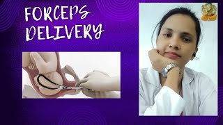 forceps delivery part1 NursingSoul  study forceps delivery  quick revision [upl. by Eidnam]