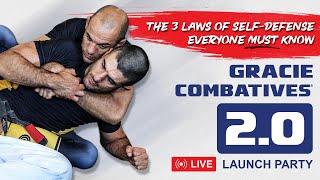 The 3 Laws of SelfDefense Everyone MUST Know Gracie Combatives 20 [upl. by Lindemann]