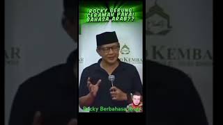 Ceramah Rocky Berbahasa Arab  Keren [upl. by Anaerol]