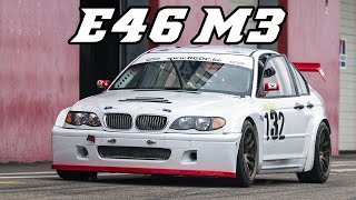 BMW E46 sedan M3  very loud induction sound [upl. by Idna]