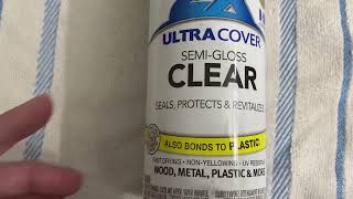 Satin Lagoon Painter’s Touch 2X Ultra Cover Spray Paint  RustOleum [upl. by Capone933]