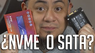 SSD  ¿Sata o NVME ¿Cuál te recomiendo yo [upl. by Edrock]