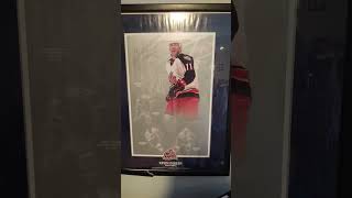 hockey  nhl cbj Kevin Dineen Columbus Blue Jackets retirement night poster [upl. by Adnohrahs618]