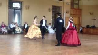 Quadrille Français Cancan Victorian  Ier concours de danse historique  Carnet de Bals [upl. by Nellad]