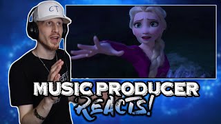 Music Producer Reacts to Into the Unknown Frozen 2 OST by Idina Menzel AURORA [upl. by Sivam]