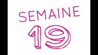 19éme semaine de grossesse  21ème semaine d’aménorrhée [upl. by Vanda]