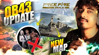 FREEFIRE🔥OB43 quotSECRET UPDATESquot 🤯 FF Advance Server😱 New Map  Garena free fire PK GAMERS freefire [upl. by Manson]