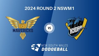 2024 NSWDL R2 Mens Div 1 Villawood Hydra vs Kingswood Mavericks [upl. by Emelyne396]